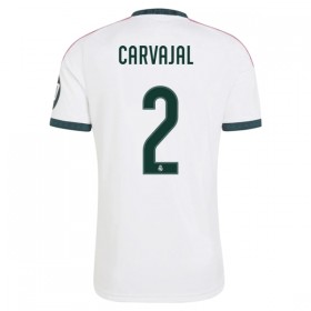 Real Madryt Carvajal 2 Główna Koszulki Piłkarskie 2026-27 Krótki Rękaw
