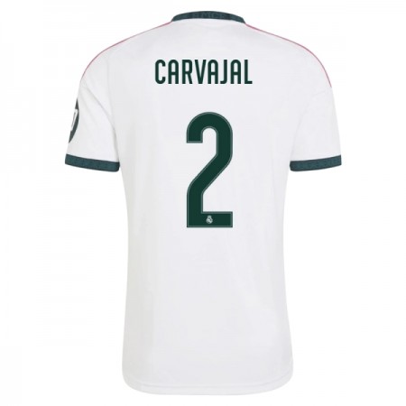 Real Madryt Carvajal 2 Główna Koszulki Piłkarskie 2026-27 Krótki Rękaw Real Madryt Carvajal 2 Główna Koszulki Piłkarskie 2026-27 Krótki Rękaw