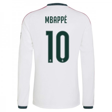 Real Madryt Mbappé 10 Główna Koszulki Piłkarskie 2026-27 Długi Rękaw Real Madryt Mbappé 10 Główna Koszulki Piłkarskie 2026-27 Długi Rękaw
