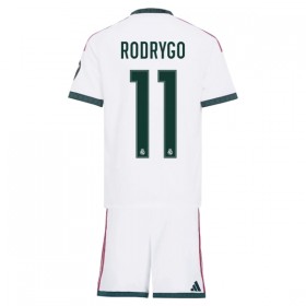 Real Madryt Rodrygo 11 Dziecięca Główna Koszulki Piłkarskie 2026-27 Krótki Rękaw (+ Krótkie spodenki)