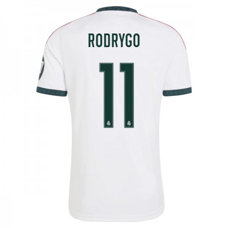 Real Madryt Rodrygo 11 Główna Koszulki Piłkarskie 2026-27 Krótki Rękaw Real Madryt Rodrygo 11 Główna Koszulki Piłkarskie 2026-27 Krótki Rękaw