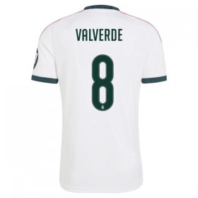 Real Madryt Valverde 8 Główna Koszulki Piłkarskie 2026-27 Krótki Rękaw
