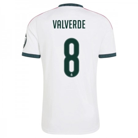Real Madryt Valverde 8 Główna Koszulki Piłkarskie 2026-27 Krótki Rękaw