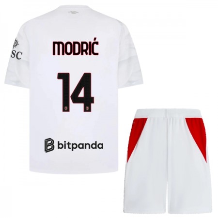 AC Milan Modrić 14 Dziecięca Precz Koszulki Piłkarskie 2026-27 Krótki Rękaw (+ Krótkie spodenki) AC Milan Modrić 14 Dziecięca Precz Koszulki Piłkarskie 2026-27 Krótki Rękaw (+ Krótkie spodenki)