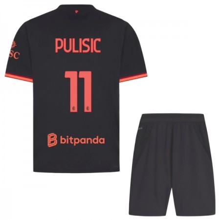 AC Milan Pulisic 11 Dziecięca Trzeciej Koszulki Piłkarskie 2026-27 Krótki Rękaw (+ Krótkie spodenki) AC Milan Pulisic 11 Dziecięca Trzeciej Koszulki Piłkarskie 2026-27 Krótki Rękaw (+ Krótkie spodenki)