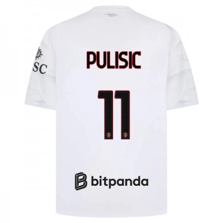 AC Milan Pulisic 11 Precz Koszulki Piłkarskie 2026-27 Krótki Rękaw AC Milan Pulisic 11 Precz Koszulki Piłkarskie 2026-27 Krótki Rękaw