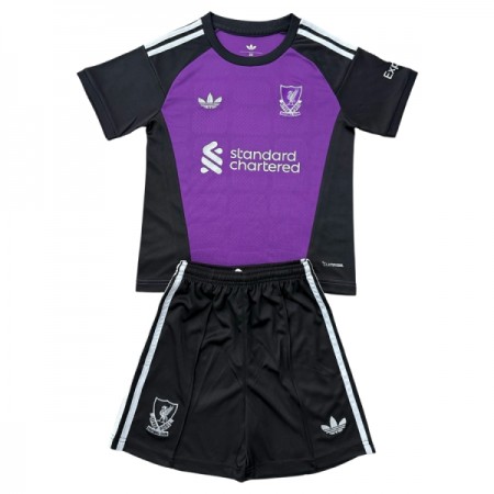 Liverpool Bramkarskie Dziecięca Koszulki Piłkarskie 2026-27 Fioletowy Krótki Rękaw (+ Krótkie spodenki) Liverpool Bramkarskie Dziecięca Koszulki Piłkarskie 2026-27 Fioletowy Krótki Rękaw (+ Krótkie spodenki)