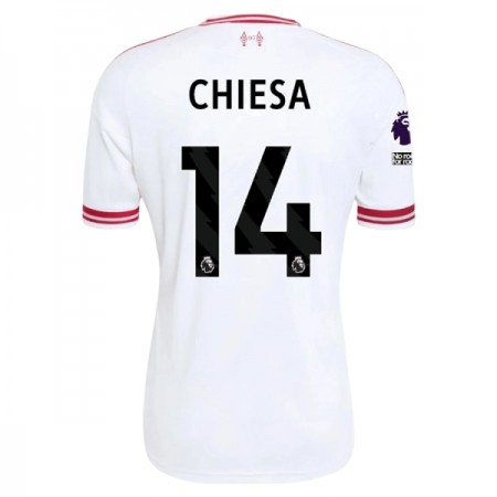 Liverpool Chiesa 14 Precz Koszulki Piłkarskie 2026-27 Krótki Rękaw Liverpool Chiesa 14 Precz Koszulki Piłkarskie 2026-27 Krótki Rękaw