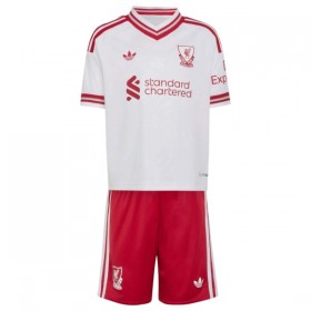 Liverpool Dziecięca Precz Koszulki Piłkarskie 2026-27 Krótki Rękaw (+ Krótkie spodenki)