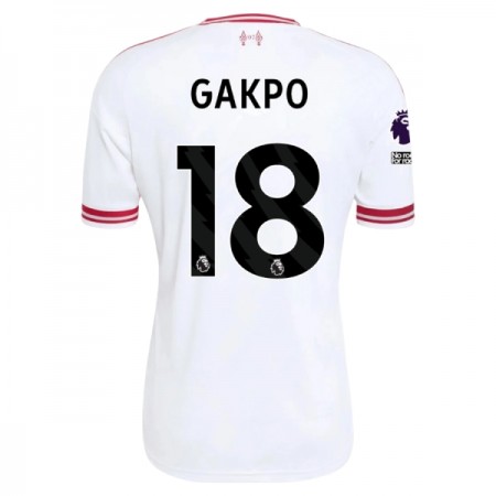 Liverpool Gakpo 18 Precz Koszulki Piłkarskie 2026-27 Krótki Rękaw Liverpool Gakpo 18 Precz Koszulki Piłkarskie 2026-27 Krótki Rękaw