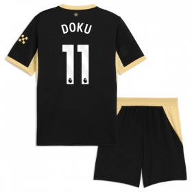 Manchester City Doku 11 Dziecięca Precz Koszulki Piłkarskie 2026-27 Krótki Rękaw (+ Krótkie spodenki)