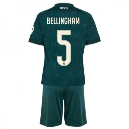 Real Madryt Bellingham 5 Dziecięca Precz Koszulki Piłkarskie 2026-27 Krótki Rękaw (+ Krótkie spodenki) Real Madryt Bellingham 5 Dziecięca Precz Koszulki Piłkarskie 2026-27 Krótki Rękaw (+ Krótkie spodenki)