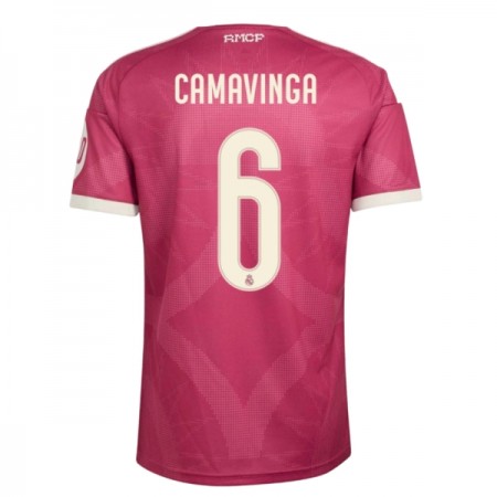 Real Madryt Camavinga 6 Trzeciej Koszulki Piłkarskie 2026-27 Krótki Rękaw