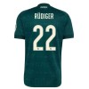 Real Madryt Rudiger 22 Precz Koszulki Piłkarskie 2026-27 Krótki Rękaw Real Madryt Rudiger 22 Precz Koszulki Piłkarskie 2026-27 Krótki Rękaw