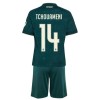 Real Madryt Tchouameni 14 Dziecięca Precz Koszulki Piłkarskie 2026-27 Krótki Rękaw (+ Krótkie spodenki) Real Madryt Tchouameni 14 Dziecięca Precz Koszulki Piłkarskie 2026-27 Krótki Rękaw (+ Krótkie spodenki)