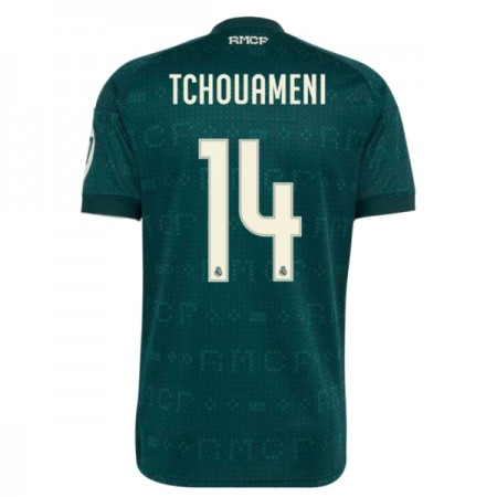 Real Madryt Tchouameni 14 Precz Koszulki Piłkarskie 2026-27 Krótki Rękaw Real Madryt Tchouameni 14 Precz Koszulki Piłkarskie 2026-27 Krótki Rękaw