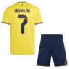 Al Nassr Ronaldo 7 Dziecięca Główna Koszulki Piłkarskie 2026-27 Krótki Rękaw (+ Krótkie spodenki) Al Nassr Ronaldo 7 Dziecięca Główna Koszulki Piłkarskie 2026-27 Krótki Rękaw (+ Krótkie spodenki)