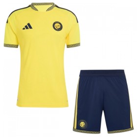 Al Nassr Ronaldo 7 Dziecięca Główna Koszulki Piłkarskie 2026-27 Krótki Rękaw (+ Krótkie spodenki)