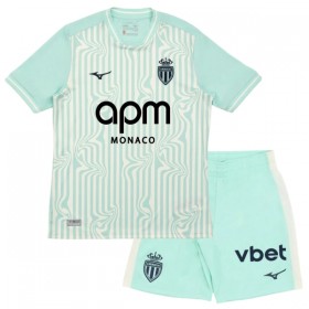 AS Monaco Dziecięca Trzeciej Koszulki Piłkarskie 2026-27 Krótki Rękaw (+ Krótkie spodenki)