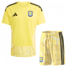 Aston Villa Bramkarskie Dziecięca Główna Koszulki Piłkarskie 2026-27 Krótki Rękaw (+ Krótkie spodenki)