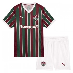 Fluminense FC Dziecięca Główna Koszulki Piłkarskie 2026-27 Krótki Rękaw (+ Krótkie spodenki)