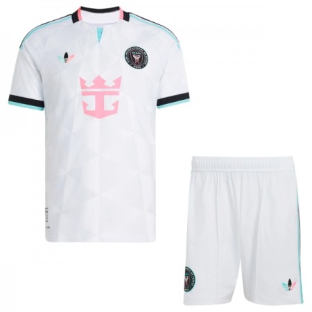 Inter Miami CF Dziecięca Trzeciej Koszulki Piłkarskie 2026-27 Krótki Rękaw (+ Krótkie spodenki)