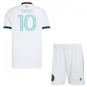 Inter Miami CF Messi 10 Dziecięca Trzeciej Koszulki Piłkarskie 2026-27 Krótki Rękaw (+ Krótkie spodenki)