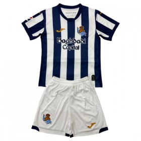 Real Sociedad Dziecięca Główna Koszulki Piłkarskie 2026-27 Krótki Rękaw (+ Krótkie spodenki)