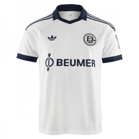 Schalke 04 Precz Koszulki Piłkarskie 2026-27 Krótki Rękaw Schalke 04 Precz Koszulki Piłkarskie 2026-27 Krótki Rękaw
