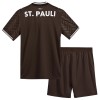 St Pauli Dziecięca Główna Koszulki Piłkarskie 2026-27 Krótki Rękaw (+ Krótkie spodenki)
