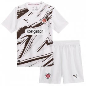 St Pauli Dziecięca Precz Koszulki Piłkarskie 2026-27 Krótki Rękaw (+ Krótkie spodenki)