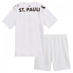 St Pauli Dziecięca Precz Koszulki Piłkarskie 2026-27 Krótki Rękaw (+ Krótkie spodenki)