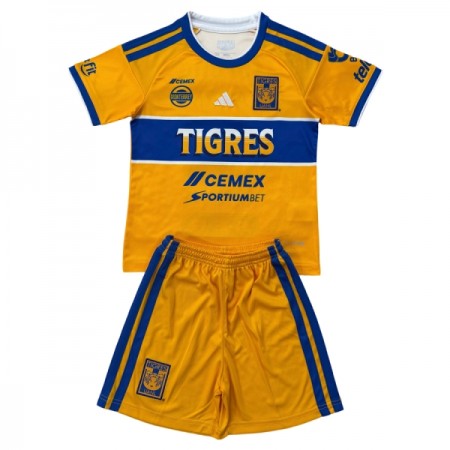 Tigres UANL Dziecięca Główna Koszulki Piłkarskie 2026-27 Krótki Rękaw (+ Krótkie spodenki)