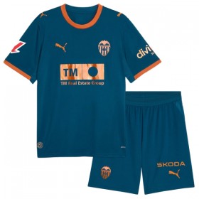 Valencia CF Dziecięca Precz Koszulki Piłkarskie 2026-27 Krótki Rękaw (+ Krótkie spodenki)