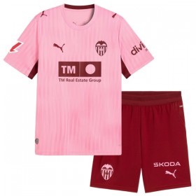 Valencia CF Dziecięca Trzeciej Koszulki Piłkarskie 2026-27 Krótki Rękaw (+ Krótkie spodenki)