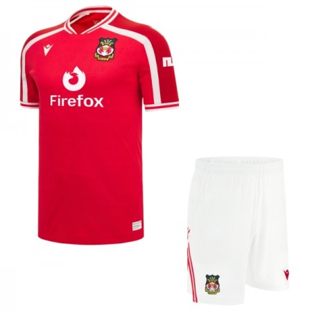 Wrexham Dziecięca Główna Koszulki Piłkarskie 2026-27 Krótki Rękaw (+ Krótkie spodenki) Wrexham Dziecięca Główna Koszulki Piłkarskie 2026-27 Krótki Rękaw (+ Krótkie spodenki)