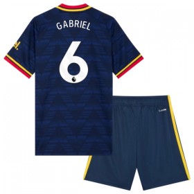 Arsenal Gabriel 6 Dziecięca Precz Koszulki Piłkarskie 2026-27 Krótki Rękaw (+ Krótkie spodenki)