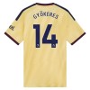 Arsenal Gyokeres 14 Trzeciej Koszulki Piłkarskie 2026-27 Krótki Rękaw Arsenal Gyokeres 14 Trzeciej Koszulki Piłkarskie 2026-27 Krótki Rękaw