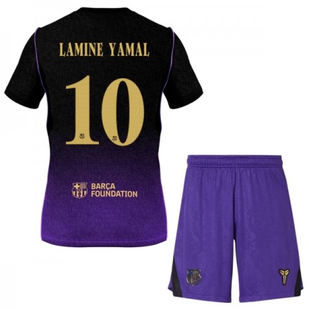 FC Barcelona Lamine Yamal 10 Dziecięca Precz Koszulki Piłkarskie 2026-27 Krótki Rękaw (+ Krótkie spodenki) FC Barcelona Lamine Yamal 10 Dziecięca Precz Koszulki Piłkarskie 2026-27 Krótki Rękaw (+ Krótkie spodenki)