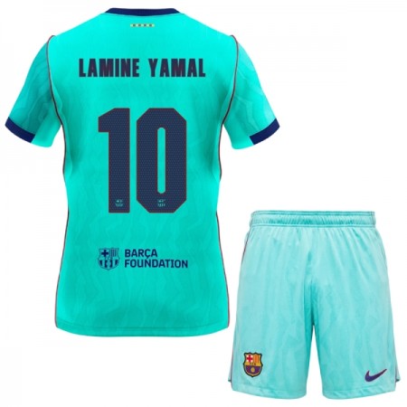 FC Barcelona Lamine Yamal 10 Dziecięca Trzeciej Koszulki Piłkarskie 2026-27 Krótki Rękaw (+ Krótkie spodenki) FC Barcelona Lamine Yamal 10 Dziecięca Trzeciej Koszulki Piłkarskie 2026-27 Krótki Rękaw (+ Krótkie spodenki)