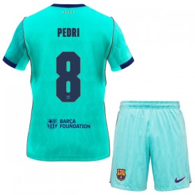 FC Barcelona Pedri 8 Dziecięca Trzeciej Koszulki Piłkarskie 2026-27 Krótki Rękaw (+ Krótkie spodenki)