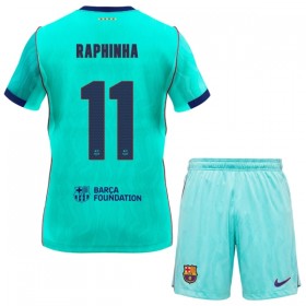 FC Barcelona Raphinha 11 Dziecięca Trzeciej Koszulki Piłkarskie 2026-27 Krótki Rękaw (+ Krótkie spodenki)