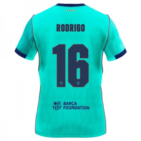 FC Barcelona Rodrigo 16 Trzeciej Koszulki Piłkarskie 2026-27 Krótki Rękaw FC Barcelona Rodrigo 16 Trzeciej Koszulki Piłkarskie 2026-27 Krótki Rękaw