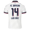 FC Bayern Monachium Luis Diaz 14 Dziecięca Precz Koszulki Piłkarskie 2026-27 Krótki Rękaw (+ Krótkie spodenki)