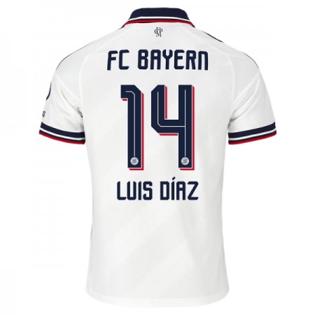 FC Bayern Monachium Luis Diaz 14 Precz Koszulki Piłkarskie 2026-27 Krótki Rękaw FC Bayern Monachium Luis Diaz 14 Precz Koszulki Piłkarskie 2026-27 Krótki Rękaw