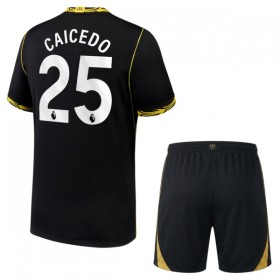 Chelsea Caicedo 25 Dziecięca Precz Koszulki Piłkarskie 2026-27 Krótki Rękaw (+ Krótkie spodenki)