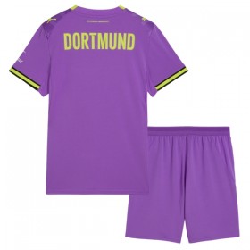Borussia Dortmund Dziecięca Trzeciej Koszulki Piłkarskie 2026-27 Krótki Rękaw (+ Krótkie spodenki)