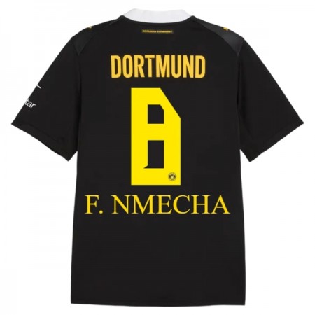 Borussia Dortmund F. Nmecha 8 Precz Koszulki Piłkarskie 2026-27 Krótki Rękaw Borussia Dortmund F. Nmecha 8 Precz Koszulki Piłkarskie 2026-27 Krótki Rękaw