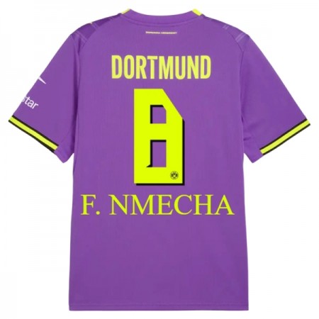 Borussia Dortmund F. Nmecha 8 Trzeciej Koszulki Piłkarskie 2026-27 Krótki Rękaw Borussia Dortmund F. Nmecha 8 Trzeciej Koszulki Piłkarskie 2026-27 Krótki Rękaw