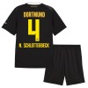 Borussia Dortmund N. Schlotterbeck 4 Dziecięca Precz Koszulki Piłkarskie 2026-27 Krótki Rękaw (+ Krótkie spodenki) Borussia Dortmund N. Schlotterbeck 4 Dziecięca Precz Koszulki Piłkarskie 2026-27 Krótki Rękaw (+ Krótkie spodenki)